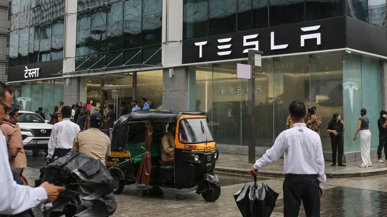 Tesla Enters Indian Market with Mumbai Showroom, Faces Competitive and Pricing Hurdles